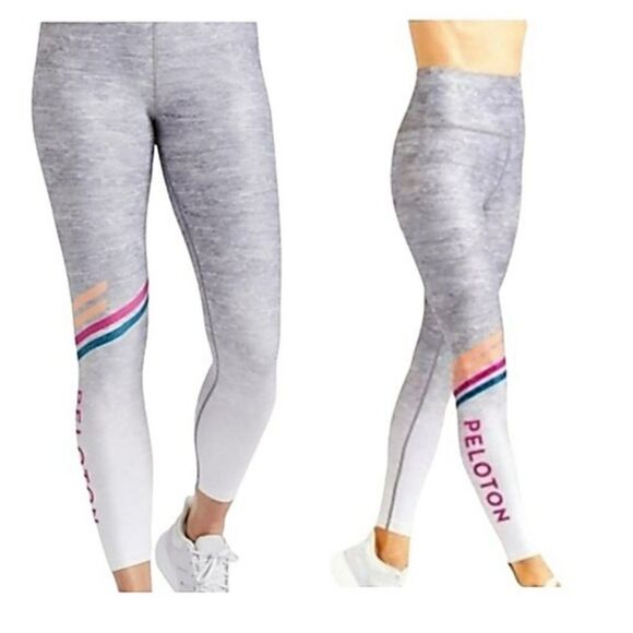 Peloton Roller Rink High Waist Glitter Leggings medium - Picture 1 of 3